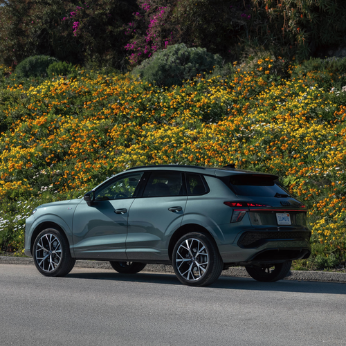 2026 Audi Q3 S-Line F3 Sage Green Rear View