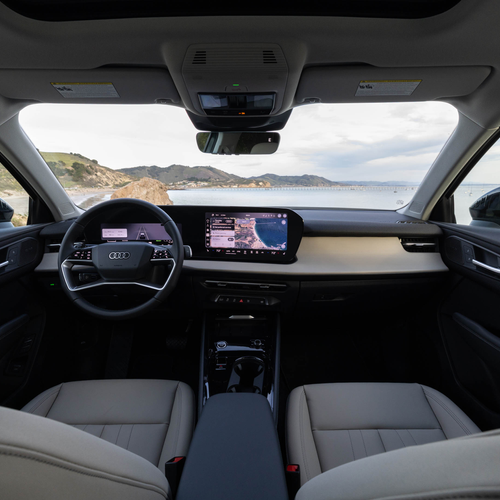 2026 Audi Q3 S-Line F3 Sage Green Interior