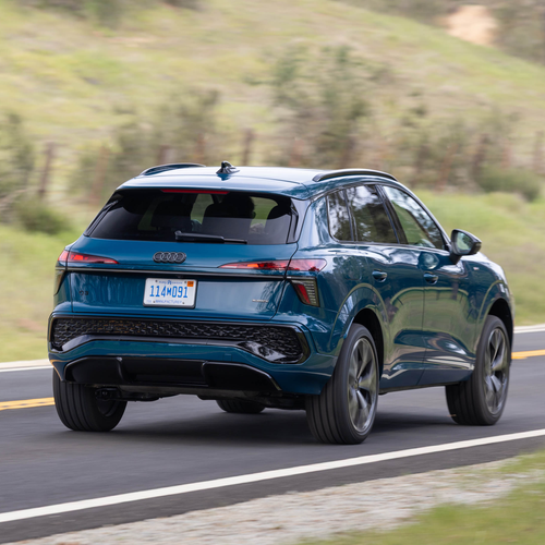 2026 Audi Q3 S-Line F3 Malpelo Blue Rear View