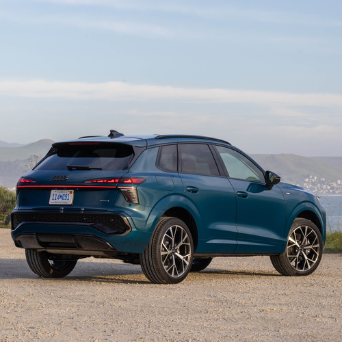 2026 Audi Q3 S-Line F3 Malpelo Blue Rear View