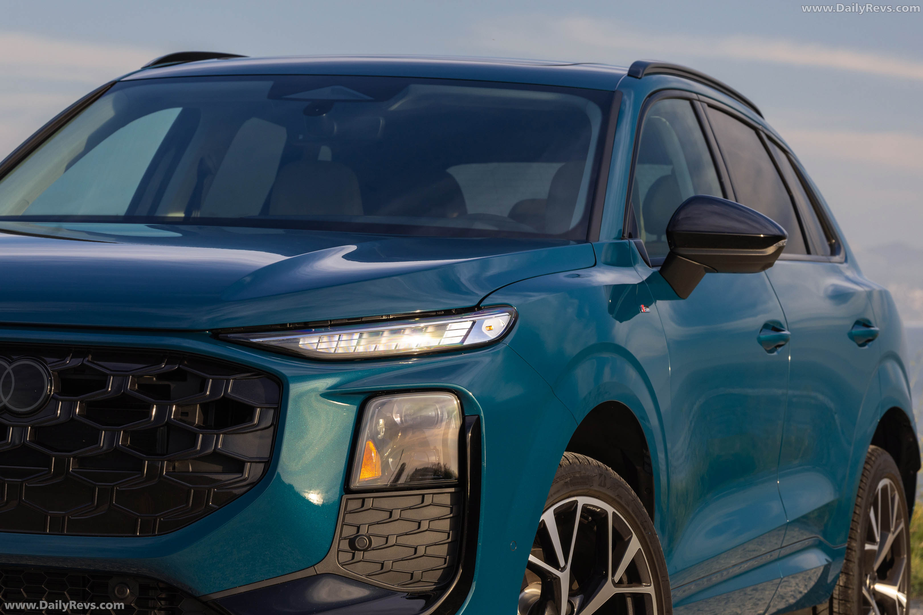 2026 Audi Q3 S-Line F3 Malpelo Blue Exterior