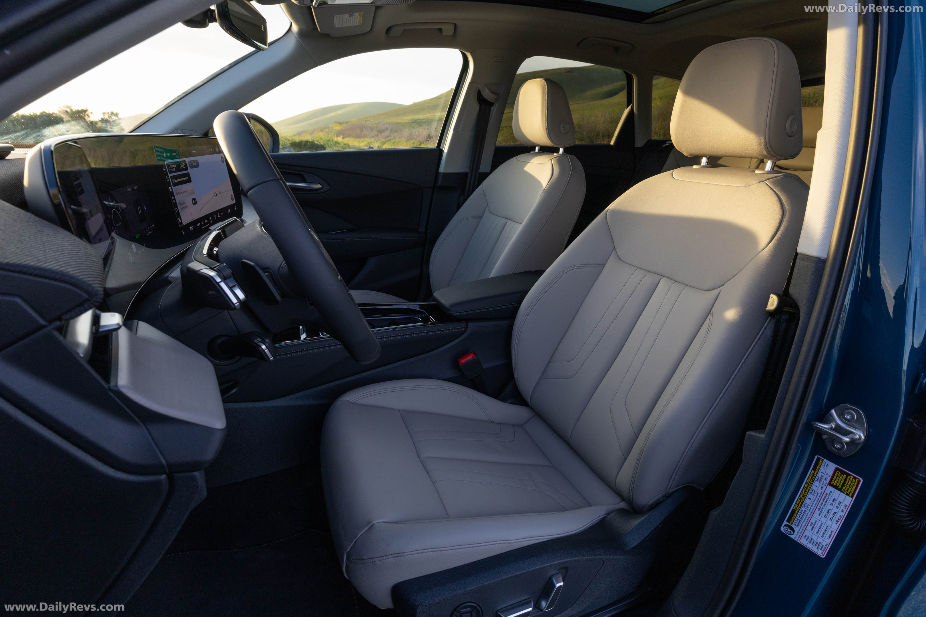 2026 Audi Q3 S-Line F3 Malpelo Blue Interior
