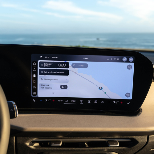 2026 Audi Q3 S-Line F3 Malpelo Blue Interior