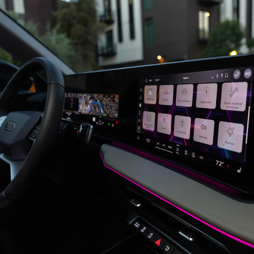 2026 Audi Q3 S-Line F3 Malpelo Blue Interior