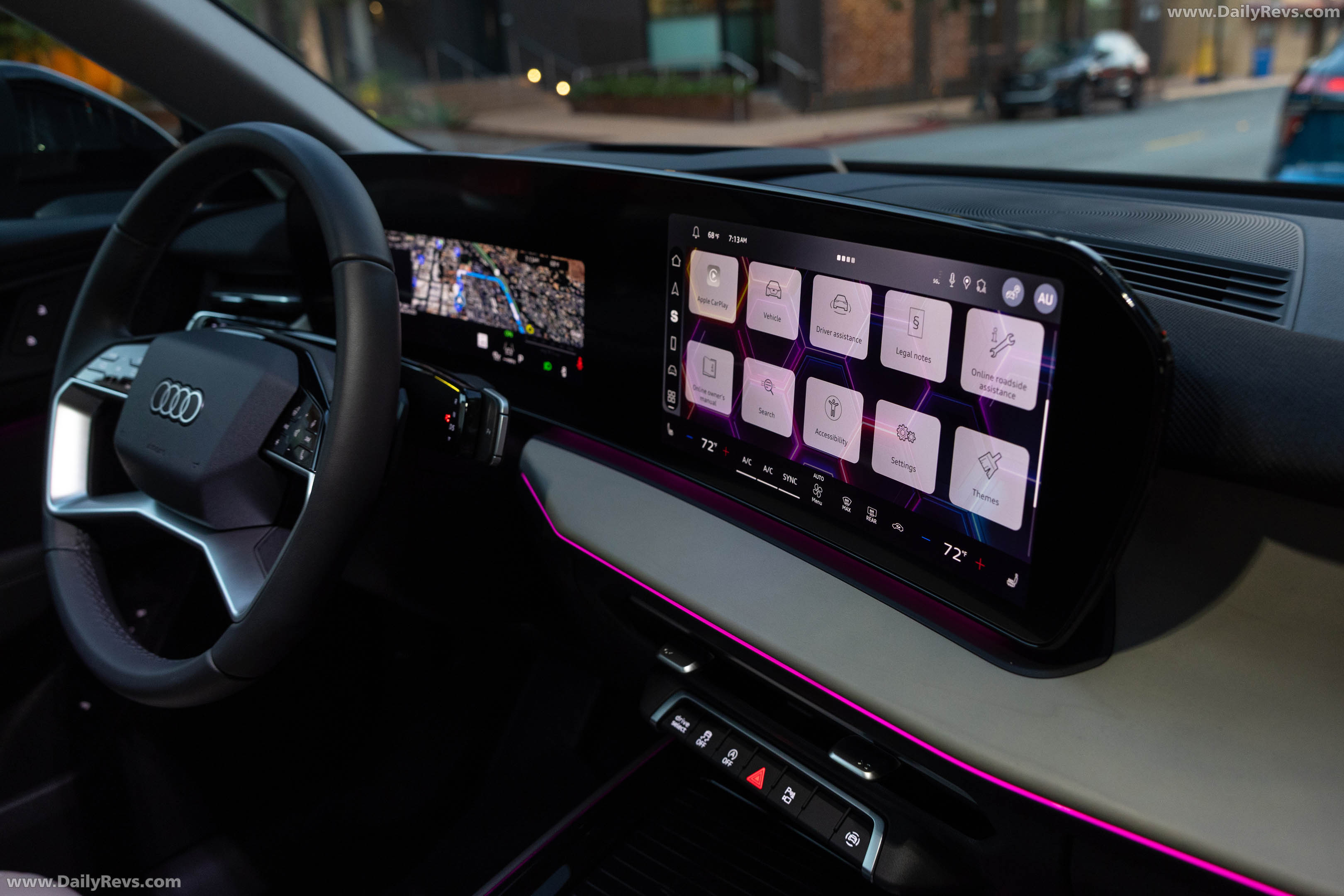 2026 Audi Q3 S-Line F3 Malpelo Blue Interior