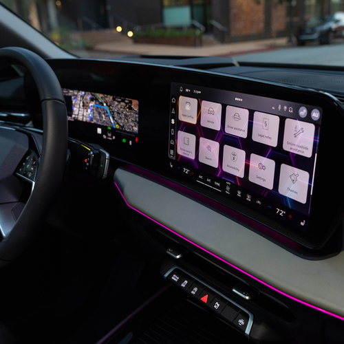 2026 Audi Q3 S-Line F3 Malpelo Blue Interior