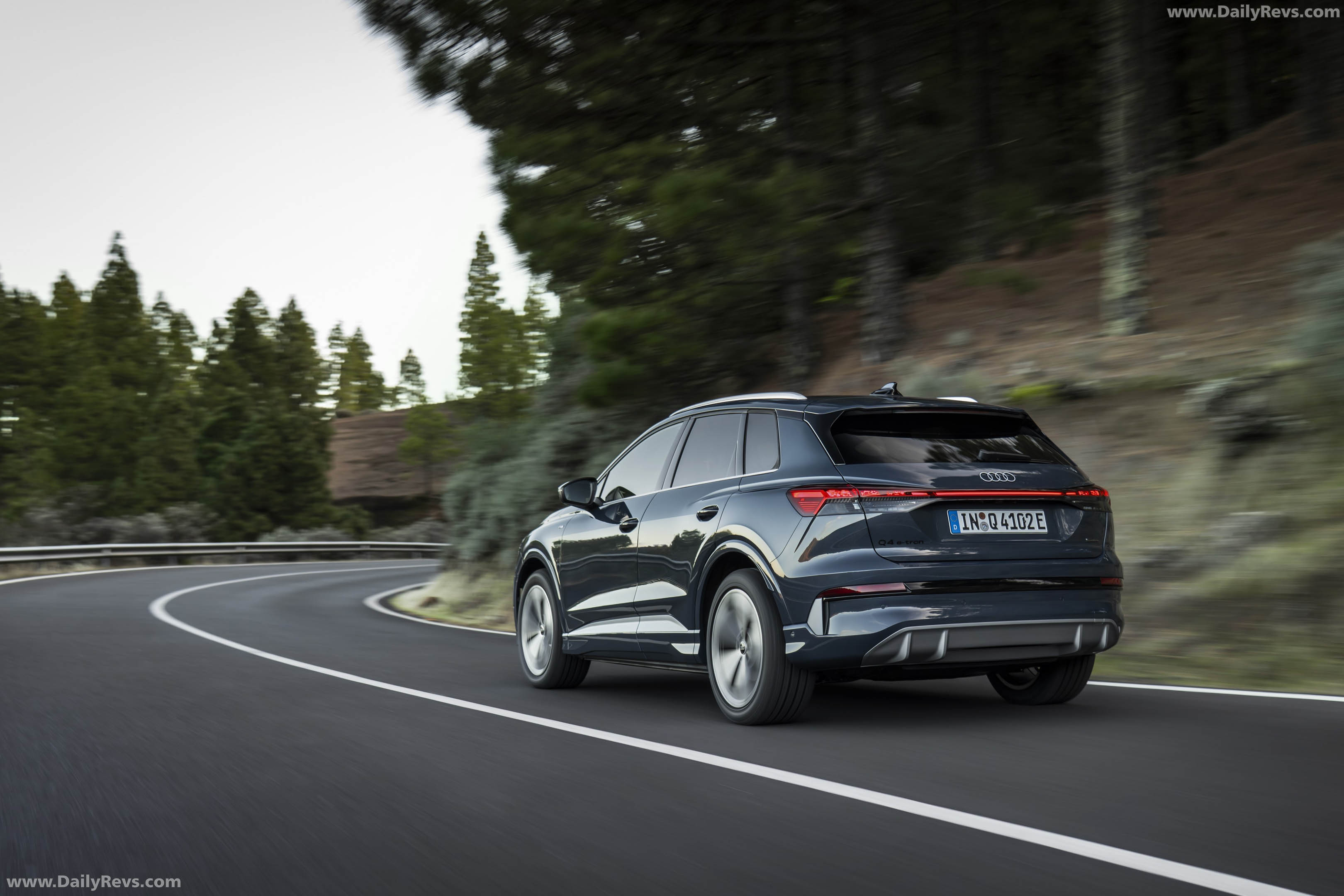 2027 Audi Q4 e tron F4 Rear View