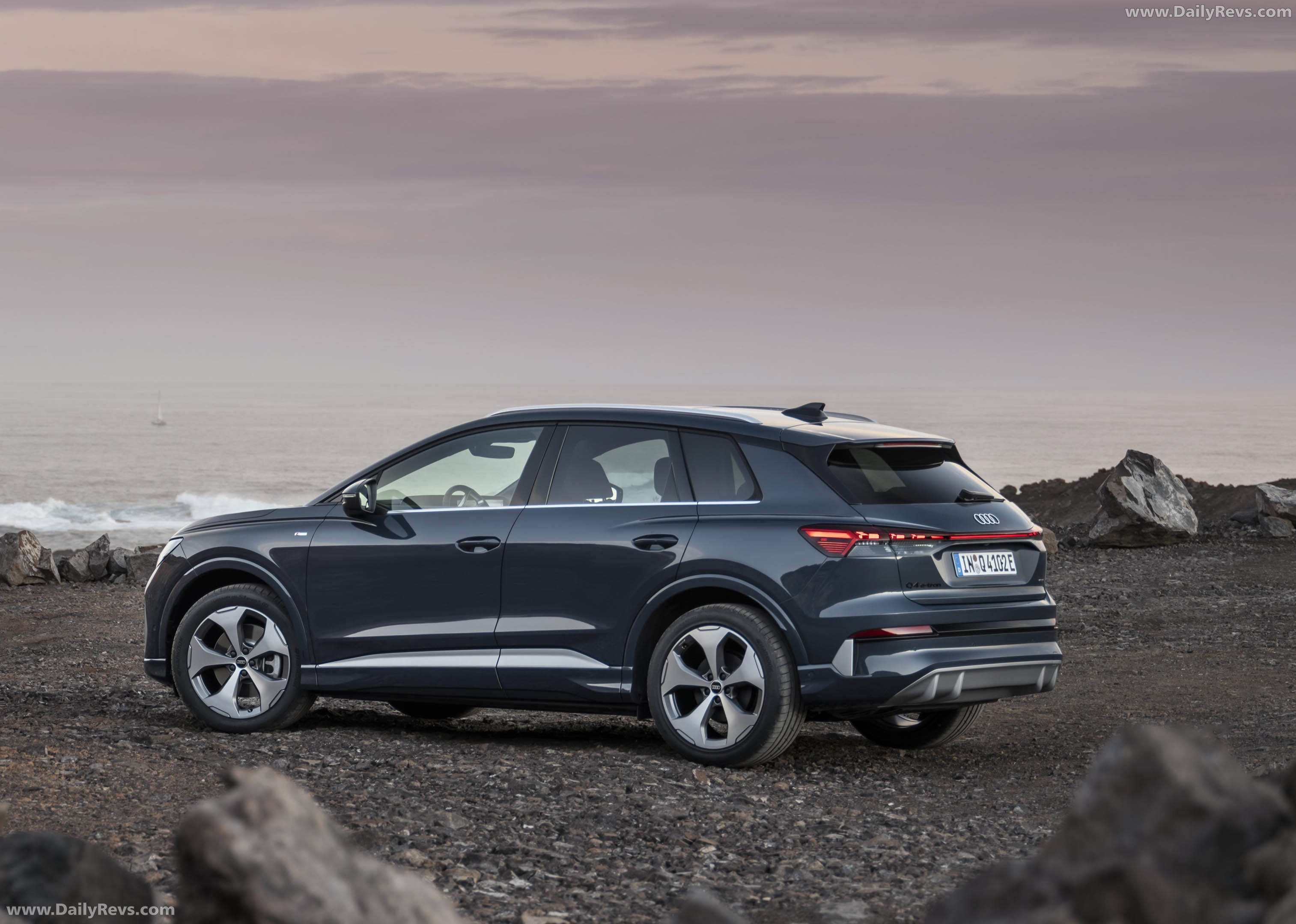 2027 Audi Q4 e tron F4 Rear View