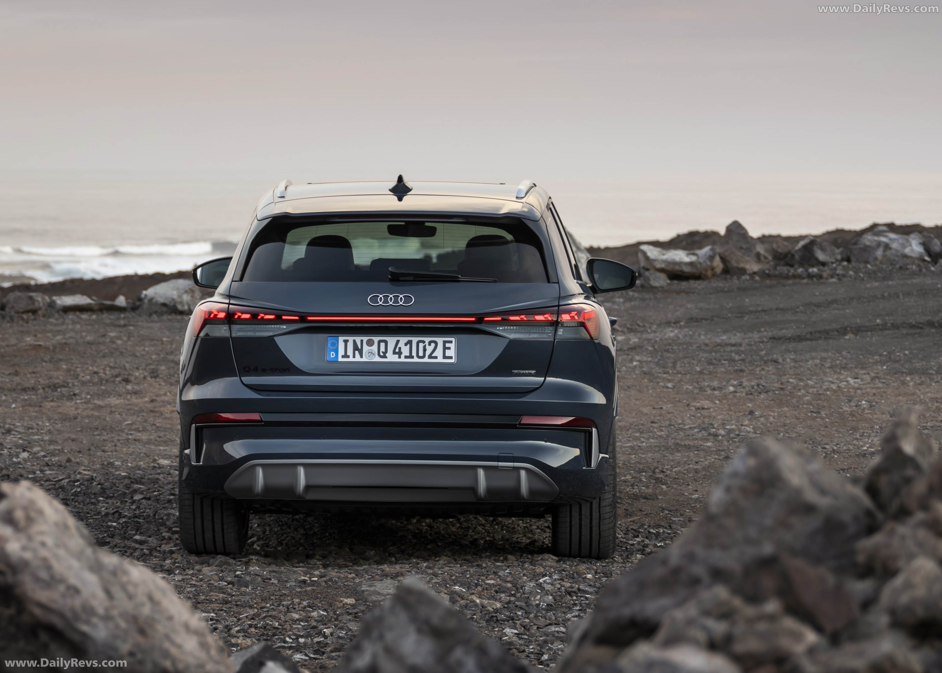 2027 Audi Q4 e tron F4 Rear View