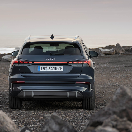2027 Audi Q4 e tron F4 Rear View