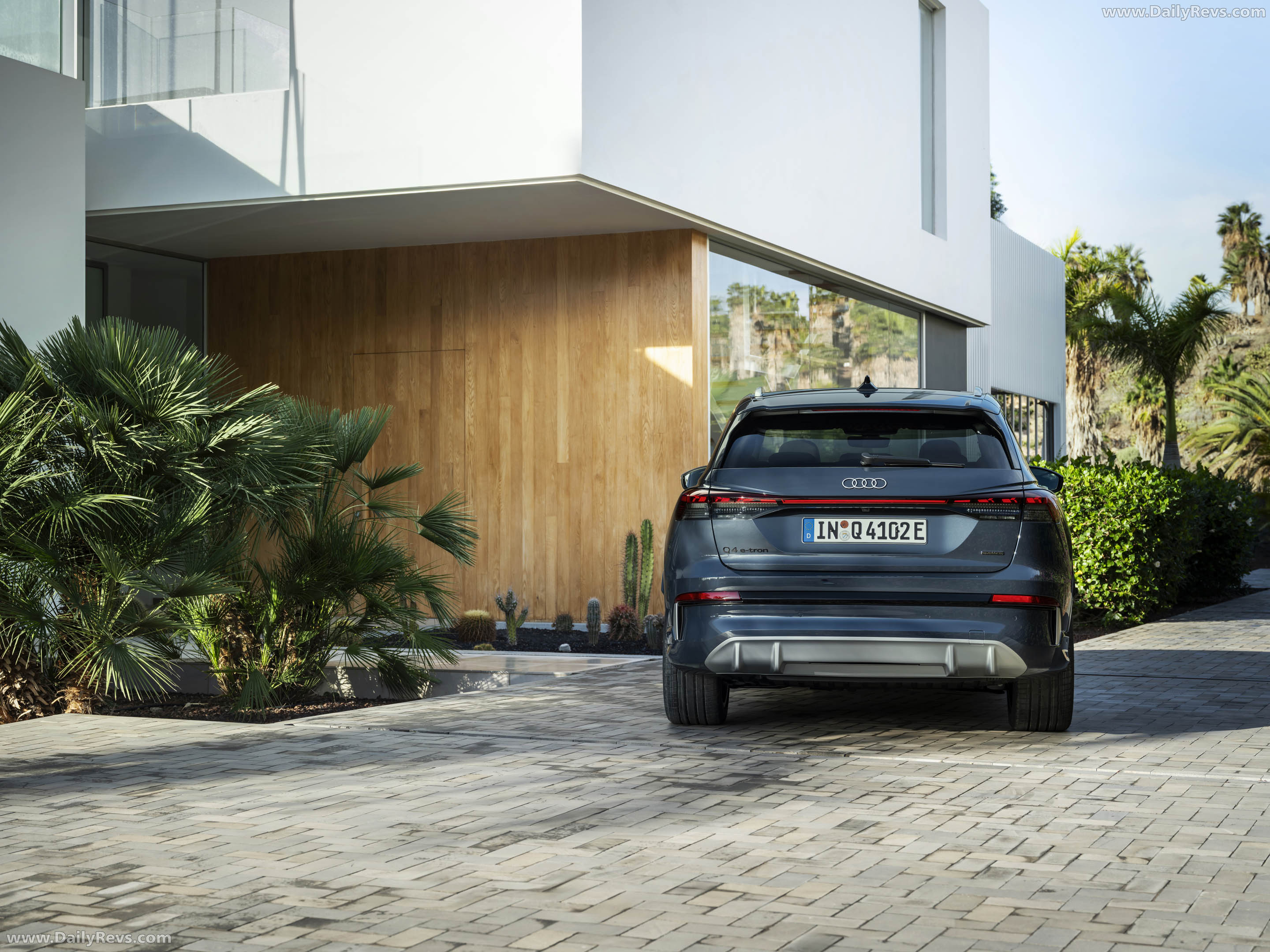 2027 Audi Q4 e tron F4 Rear View