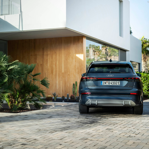 2027 Audi Q4 e tron F4 Rear View
