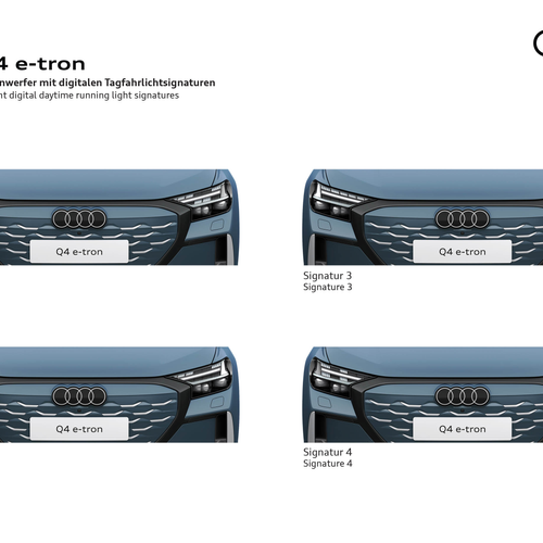 2027 Audi Q4 e tron F4 Sketches
