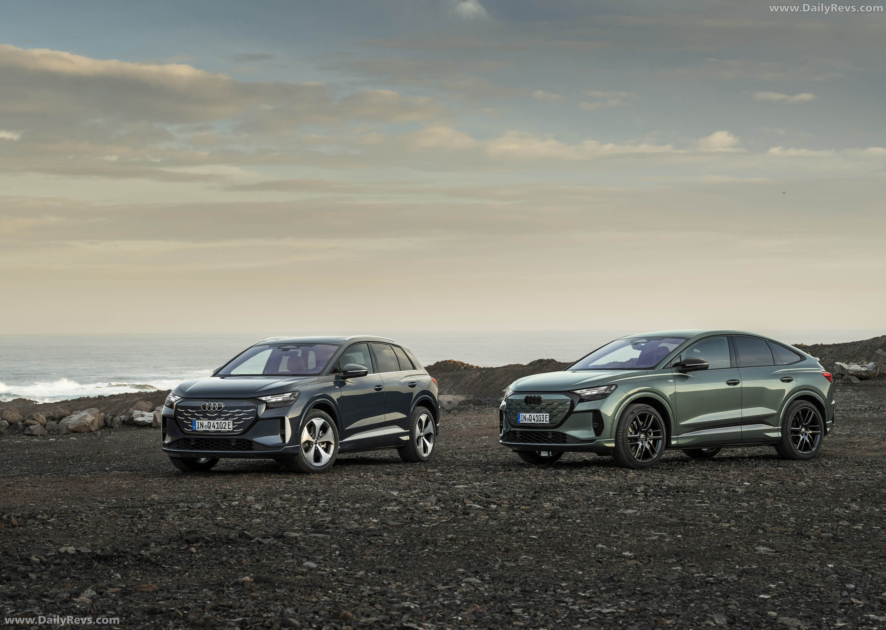 2027 Audi Q4 e-tron Sportback F4 Front View