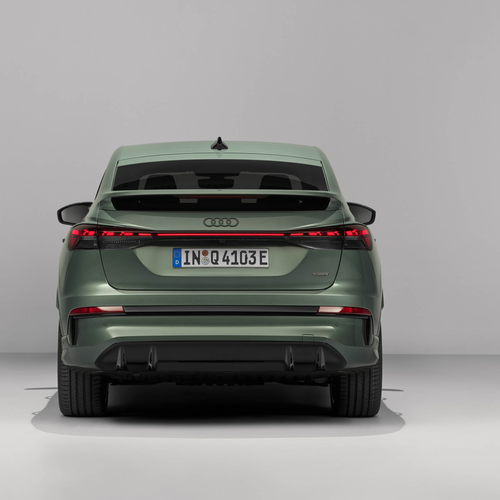 2027 Audi Q4 e-tron Sportback F4 Rear View