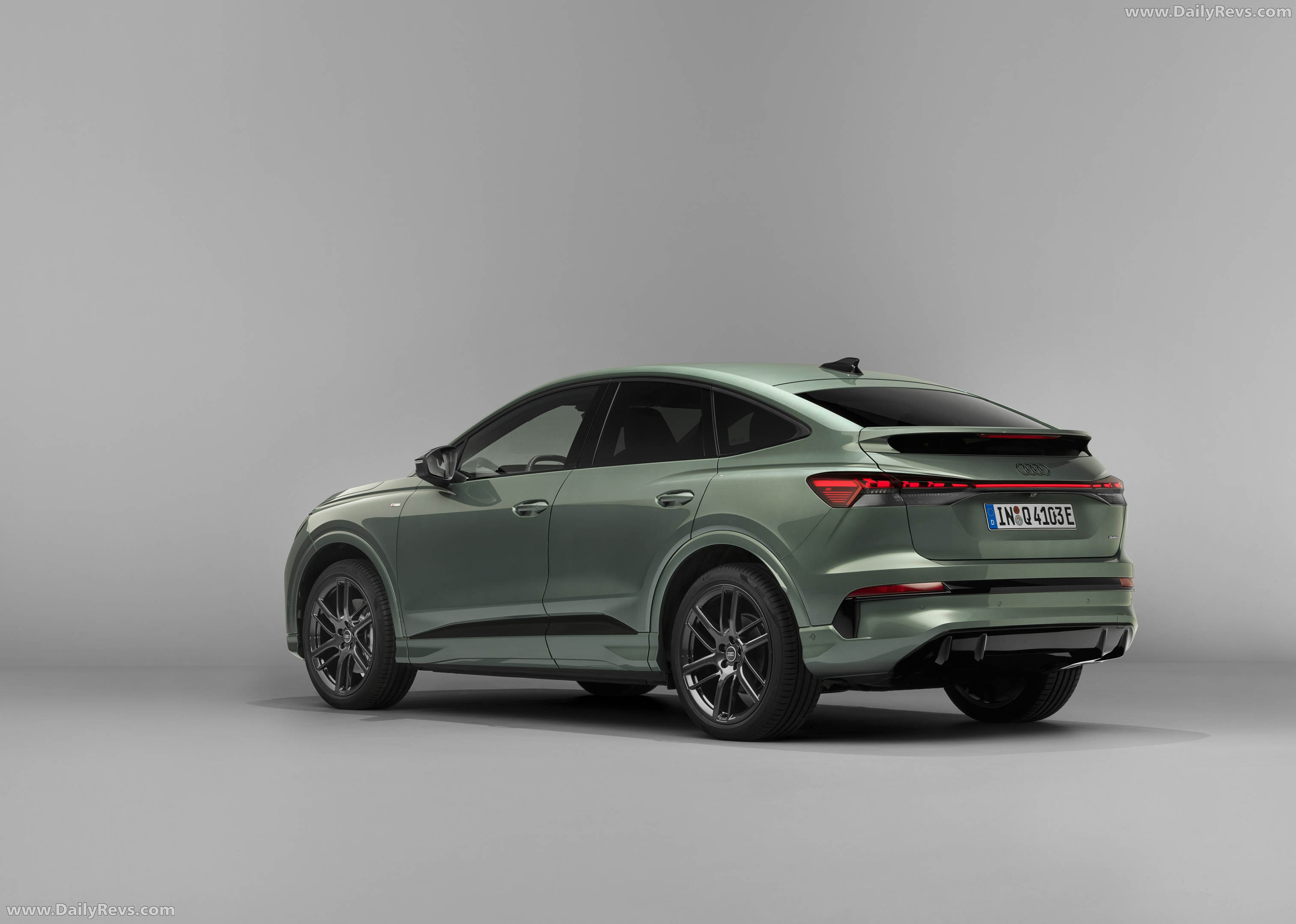 2027 Audi Q4 e-tron Sportback F4 Rear View