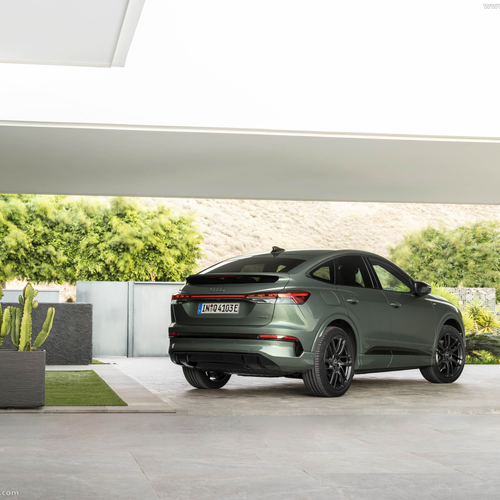 2027 Audi Q4 e-tron Sportback F4 Rear View