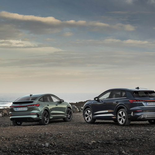 2027 Audi Q4 e-tron Sportback F4 Rear View