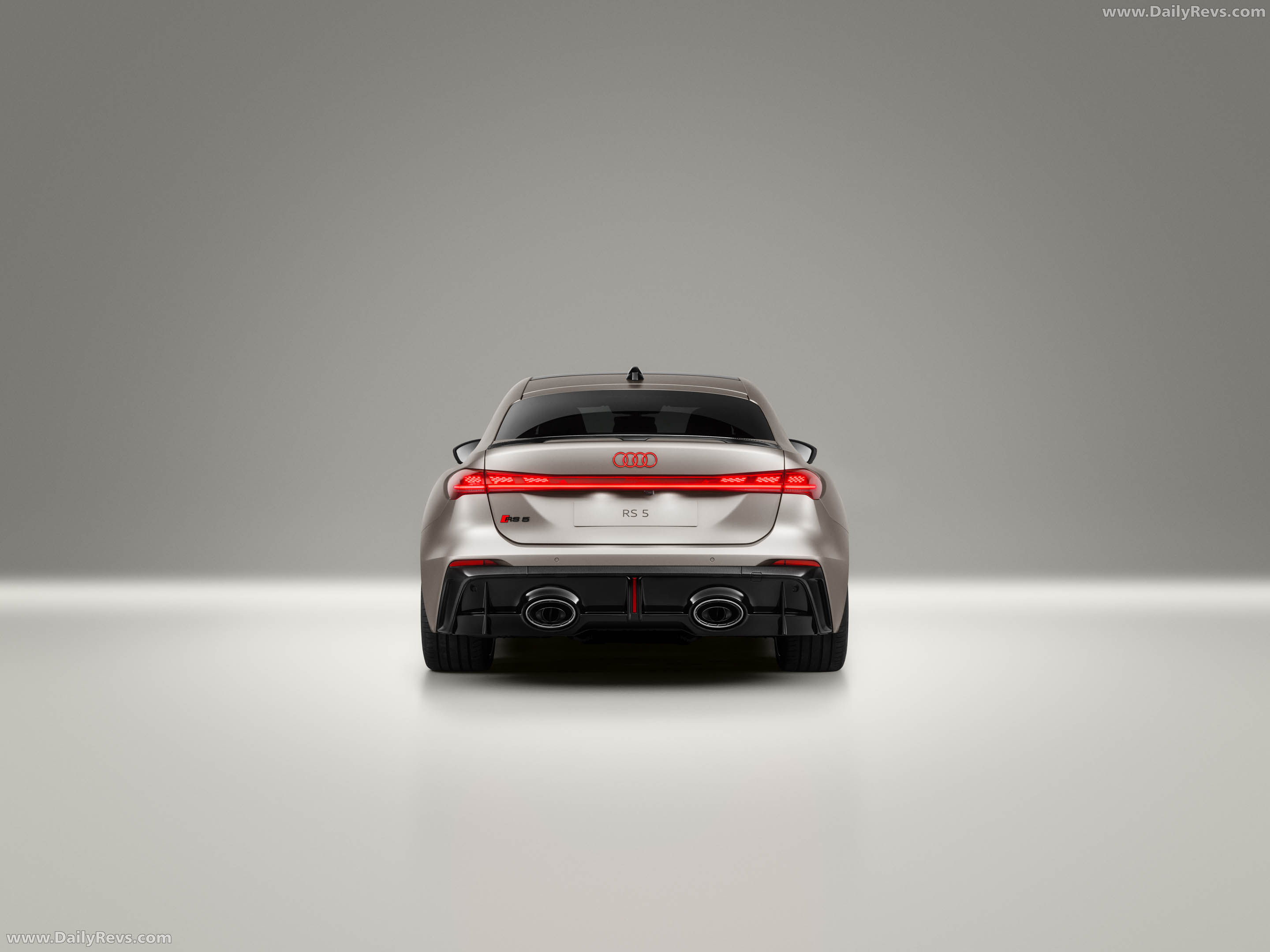 2027 Audi RS 5 Sedan Hot-Lap Car B10 Rear View