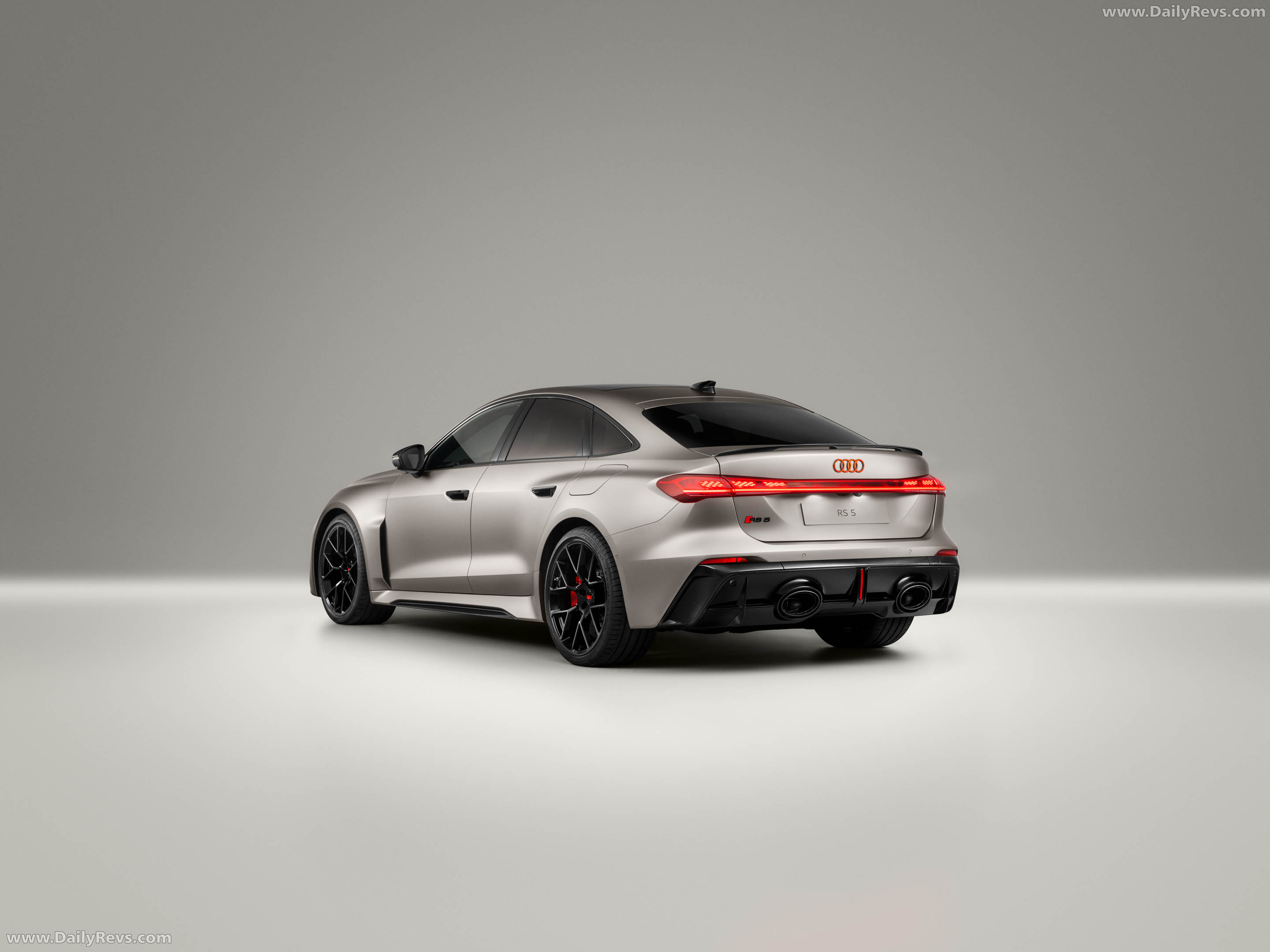 2027 Audi RS 5 Sedan Hot-Lap Car B10 Rear View