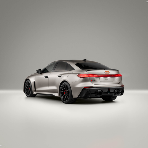 2027 Audi RS 5 Sedan Hot-Lap Car B10 Rear View