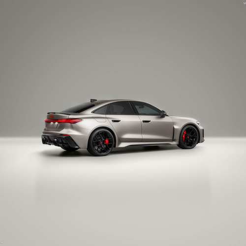 2027 Audi RS 5 Sedan Hot-Lap Car B10 Rear View