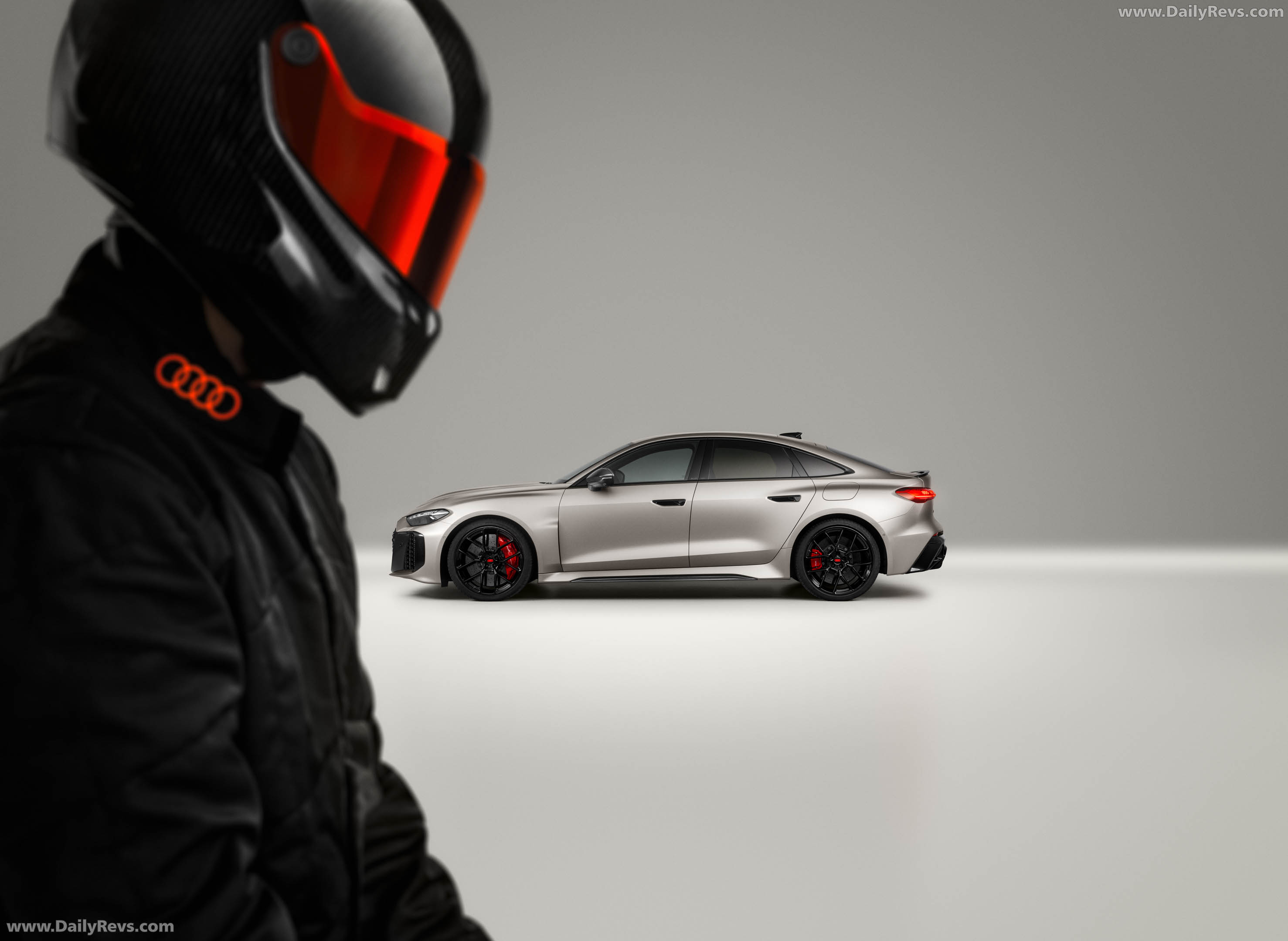 2027 Audi RS 5 Sedan Hot-Lap Car B10 Side View