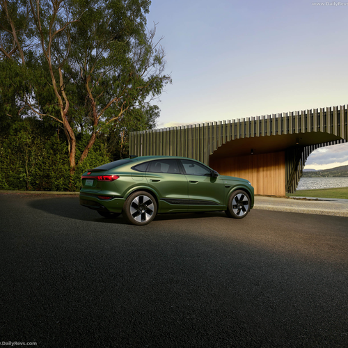 2025 Audi Q6L Sportback e-tron AU516 Rear View