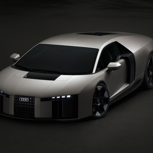 2028 Audi Nuvolari Front View