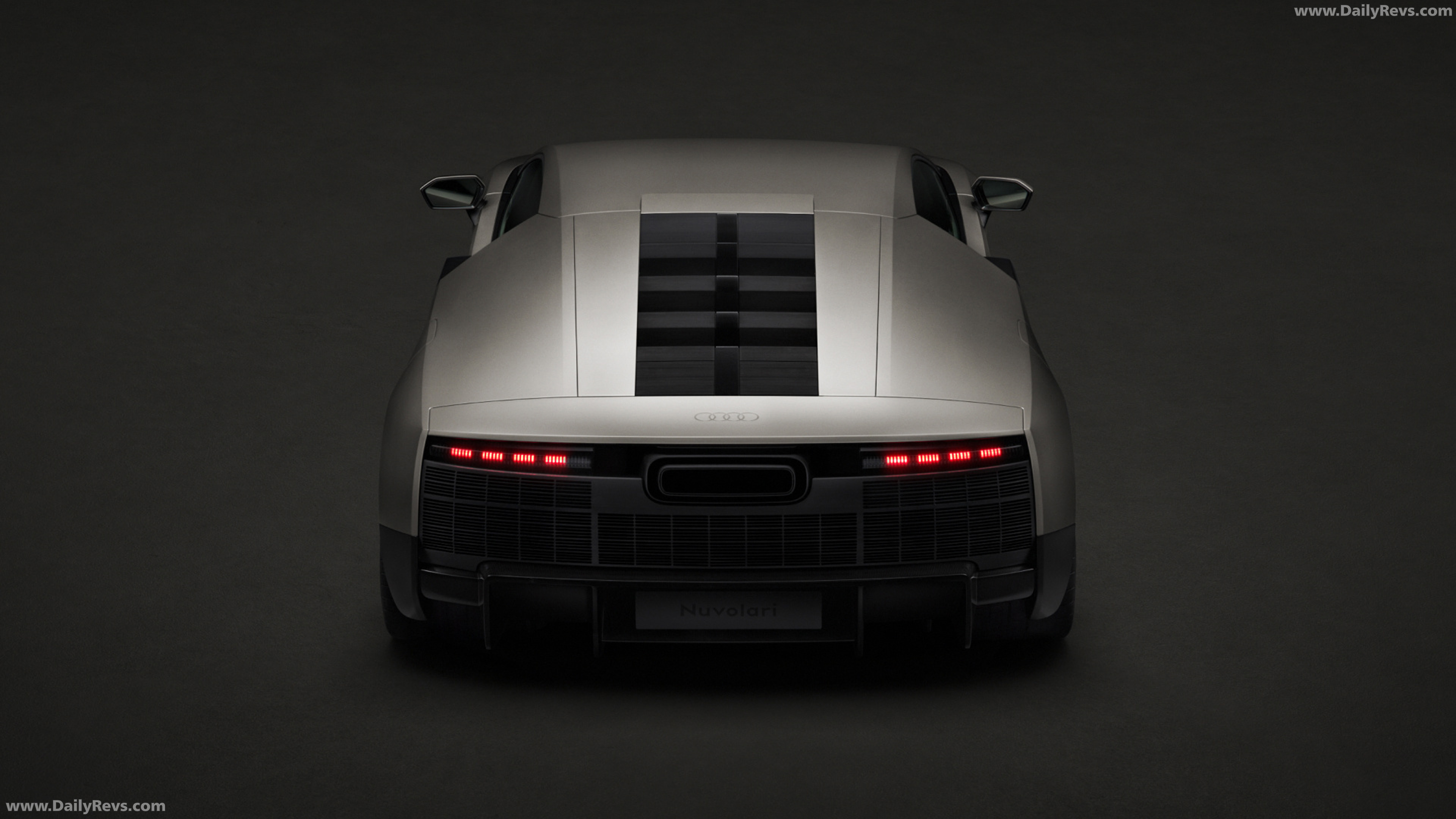 2028 Audi Nuvolari Rear View