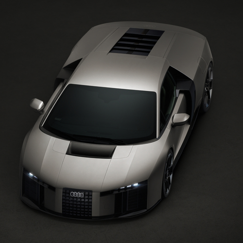 2028 Audi Nuvolari Top View