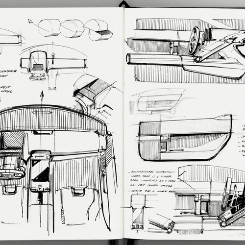 2028 Audi Nuvolari Sketches