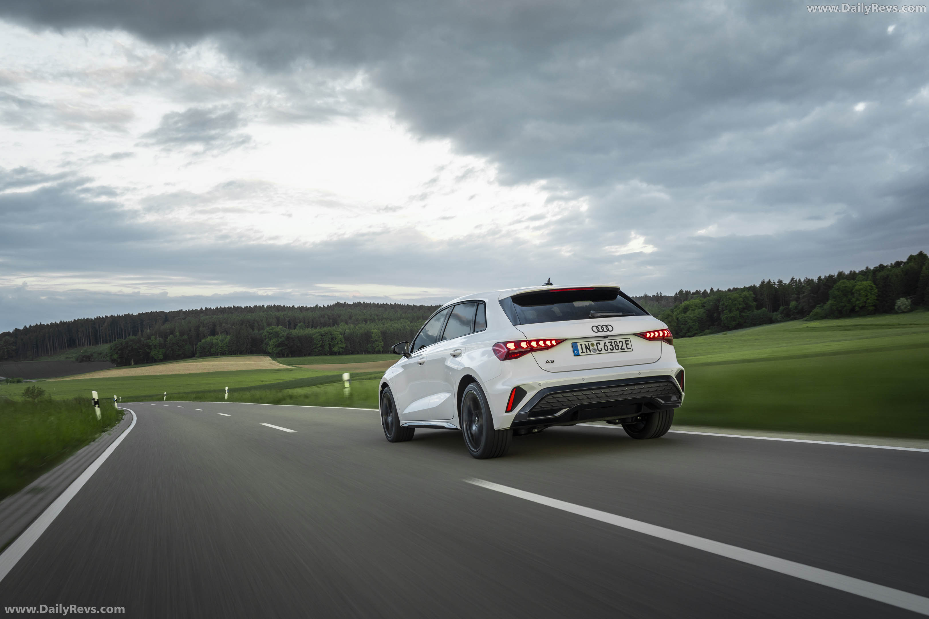 2027 Audi A3 Sportback e-hybrid 8Y Rear View