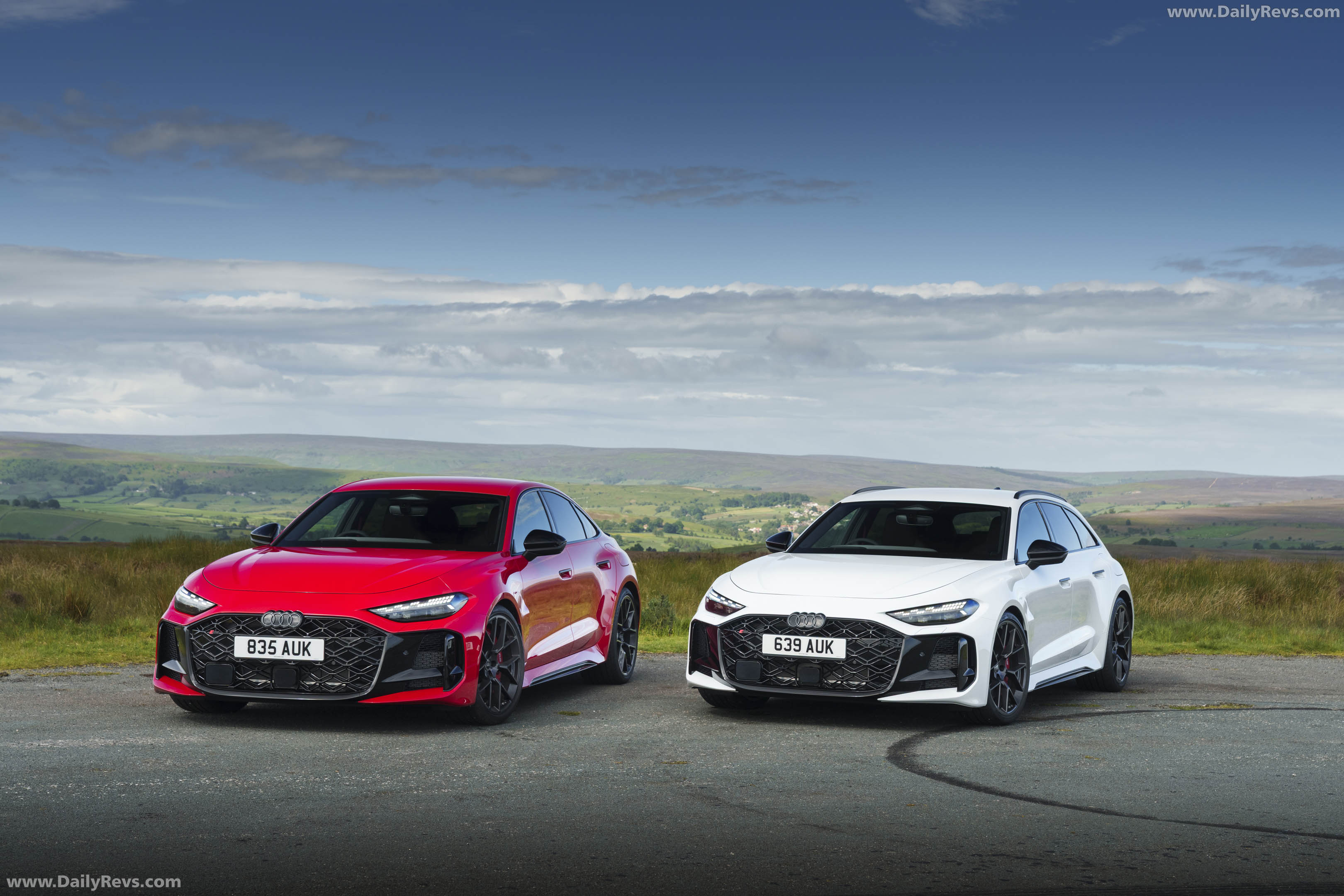 2027 Audi RS 5 Avant B10 UK Version Front View