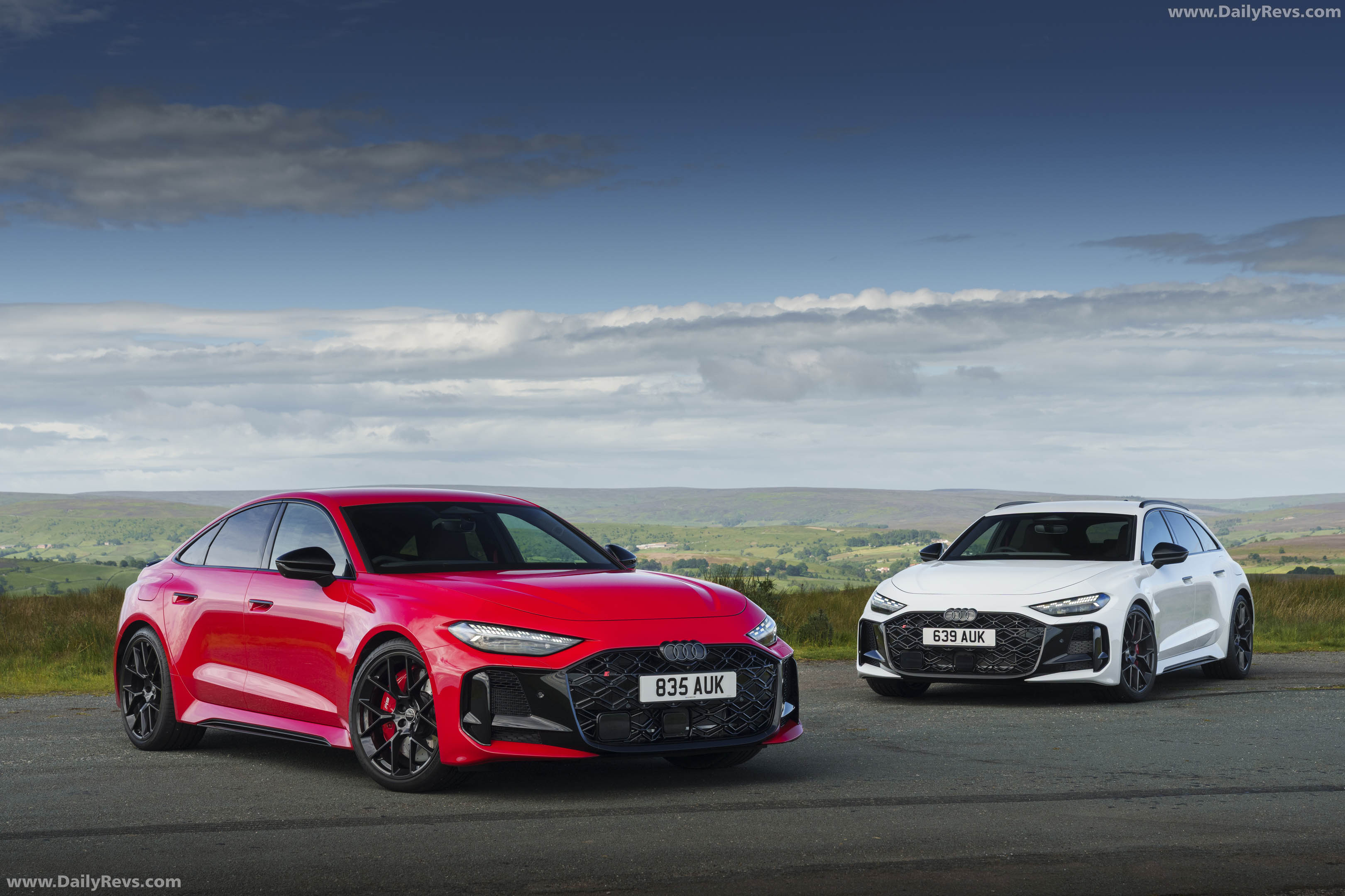 2027 Audi RS 5 Avant B10 UK Version Front View