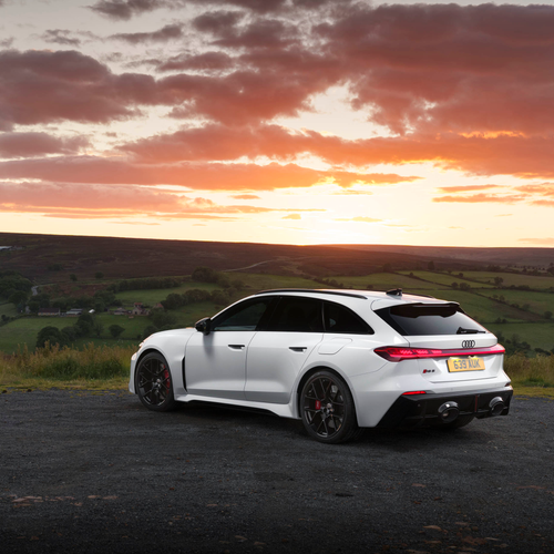 2027 Audi RS 5 Avant B10 UK Version Rear View