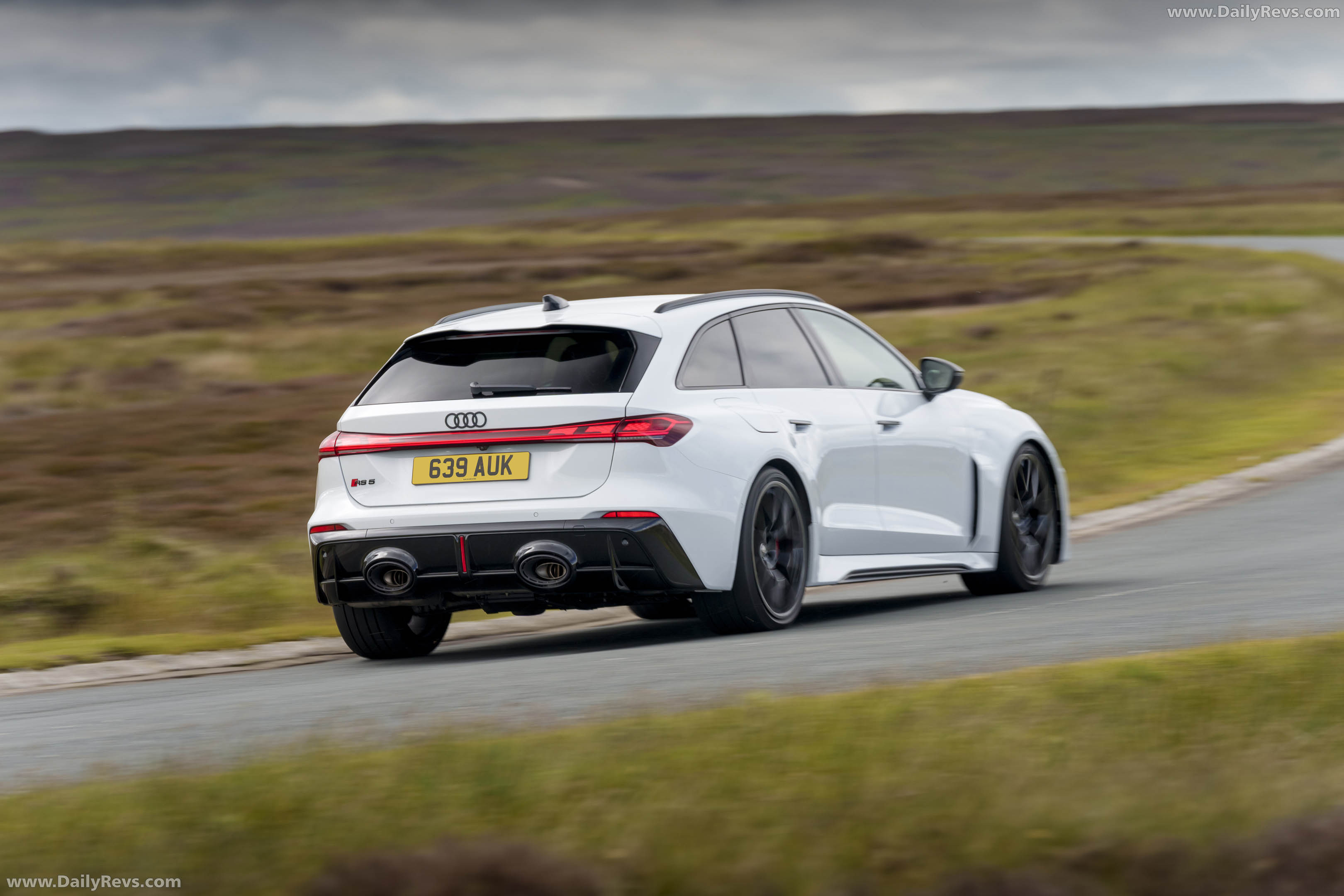 2027 Audi RS 5 Avant B10 UK Version Rear View