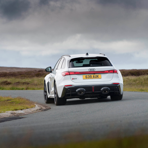 2027 Audi RS 5 Avant B10 UK Version Rear View