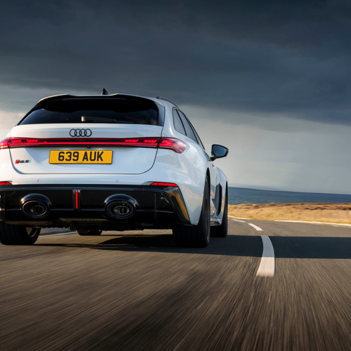 2027 Audi RS 5 Avant B10 UK Version Rear View