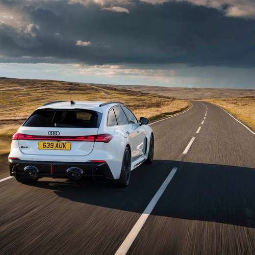 2027 Audi RS 5 Avant B10 UK Version Rear View