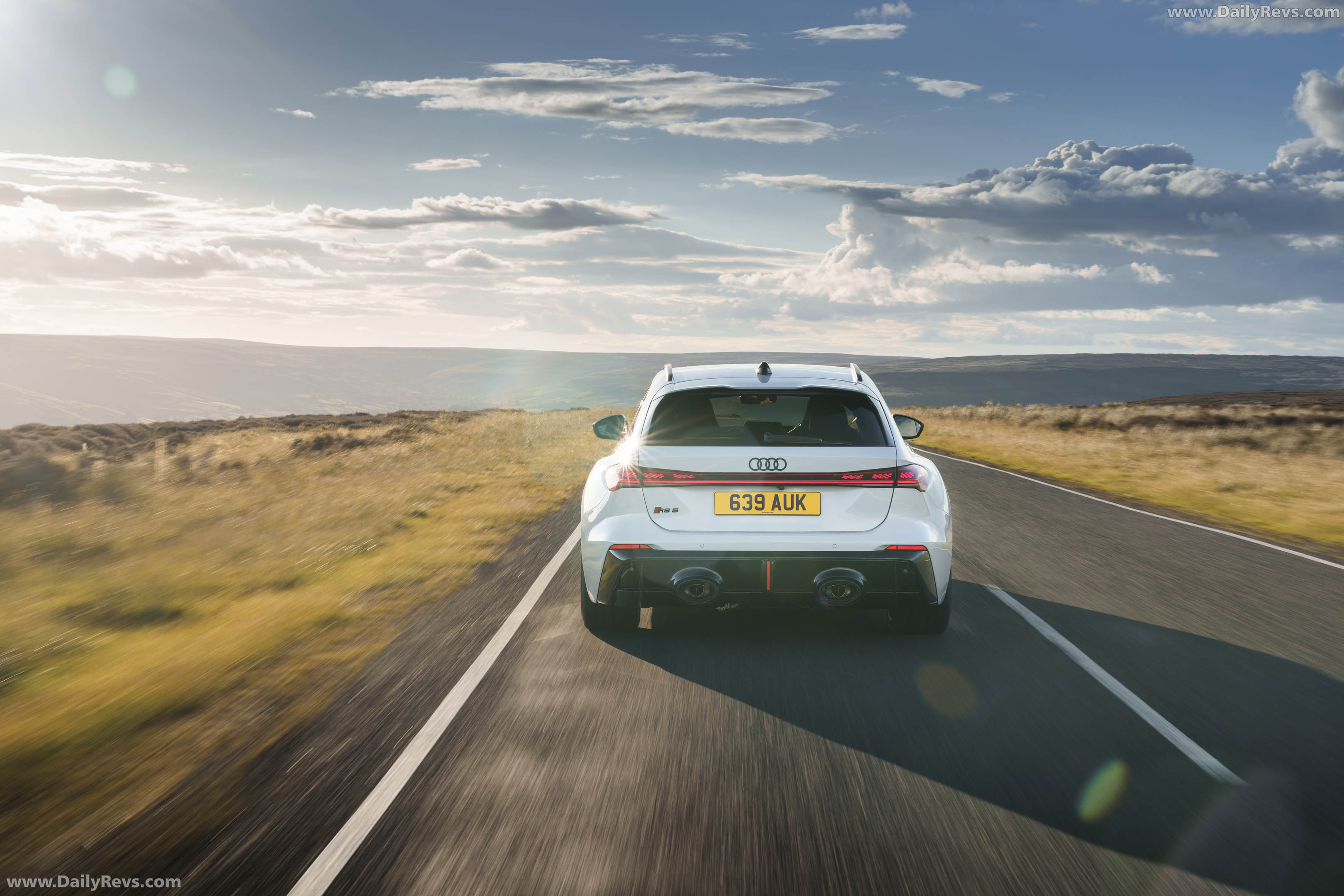 2027 Audi RS 5 Avant B10 UK Version Rear View