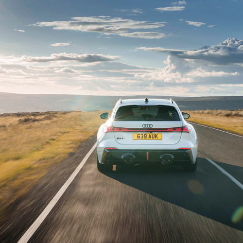 2027 Audi RS 5 Avant B10 UK Version Rear View