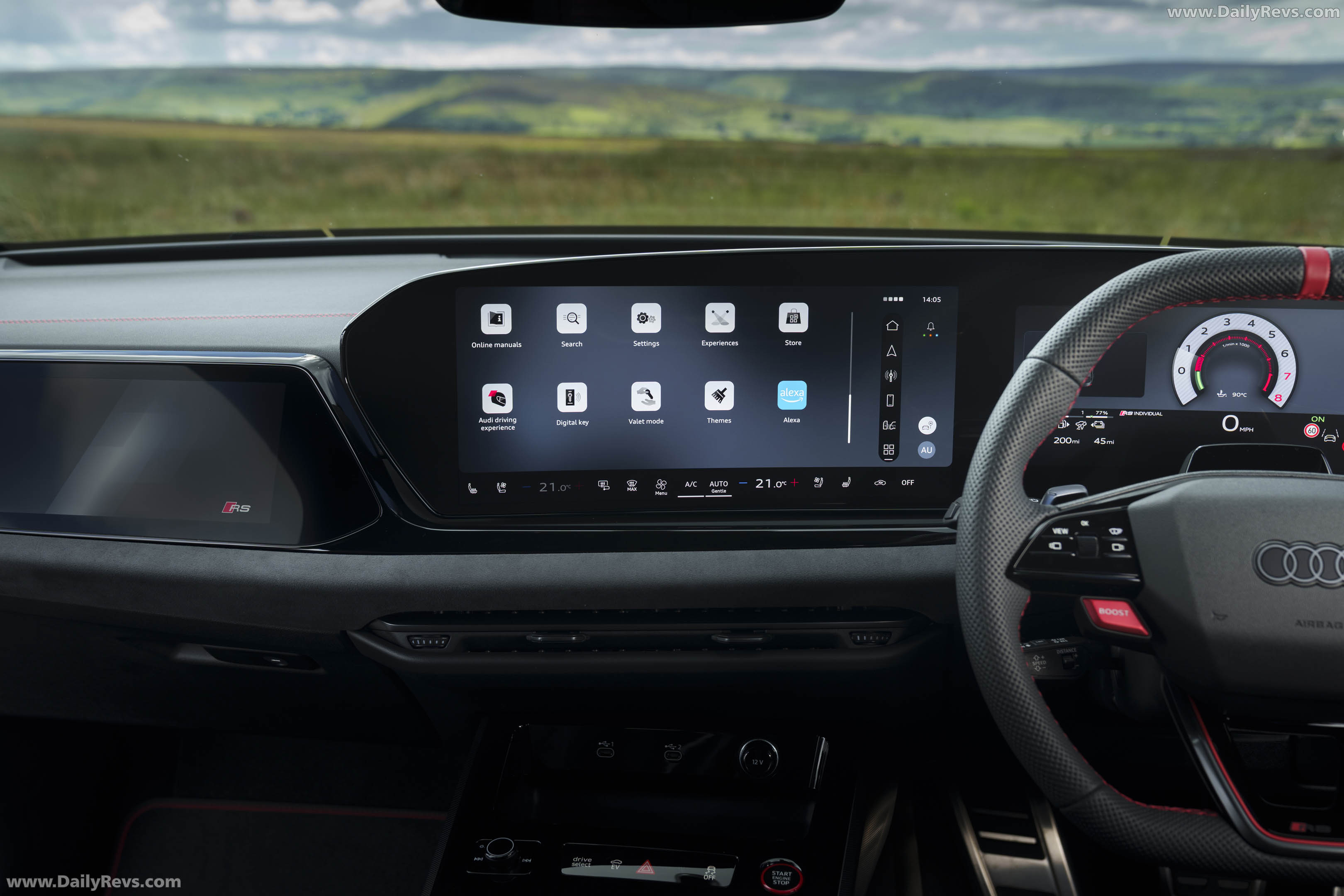 2027 Audi RS 5 Avant B10 UK Version Interior