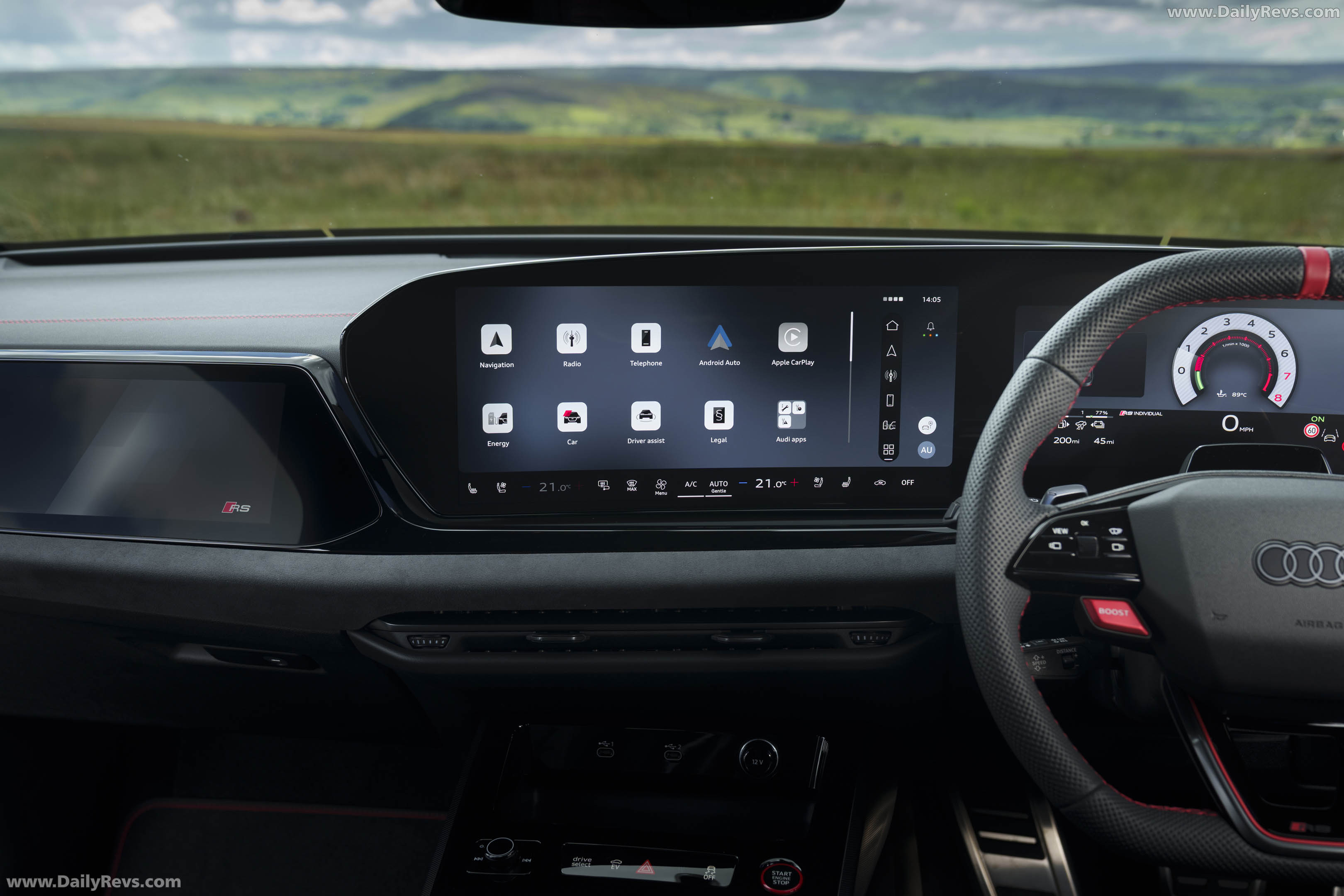 2027 Audi RS 5 Avant B10 UK Version Interior