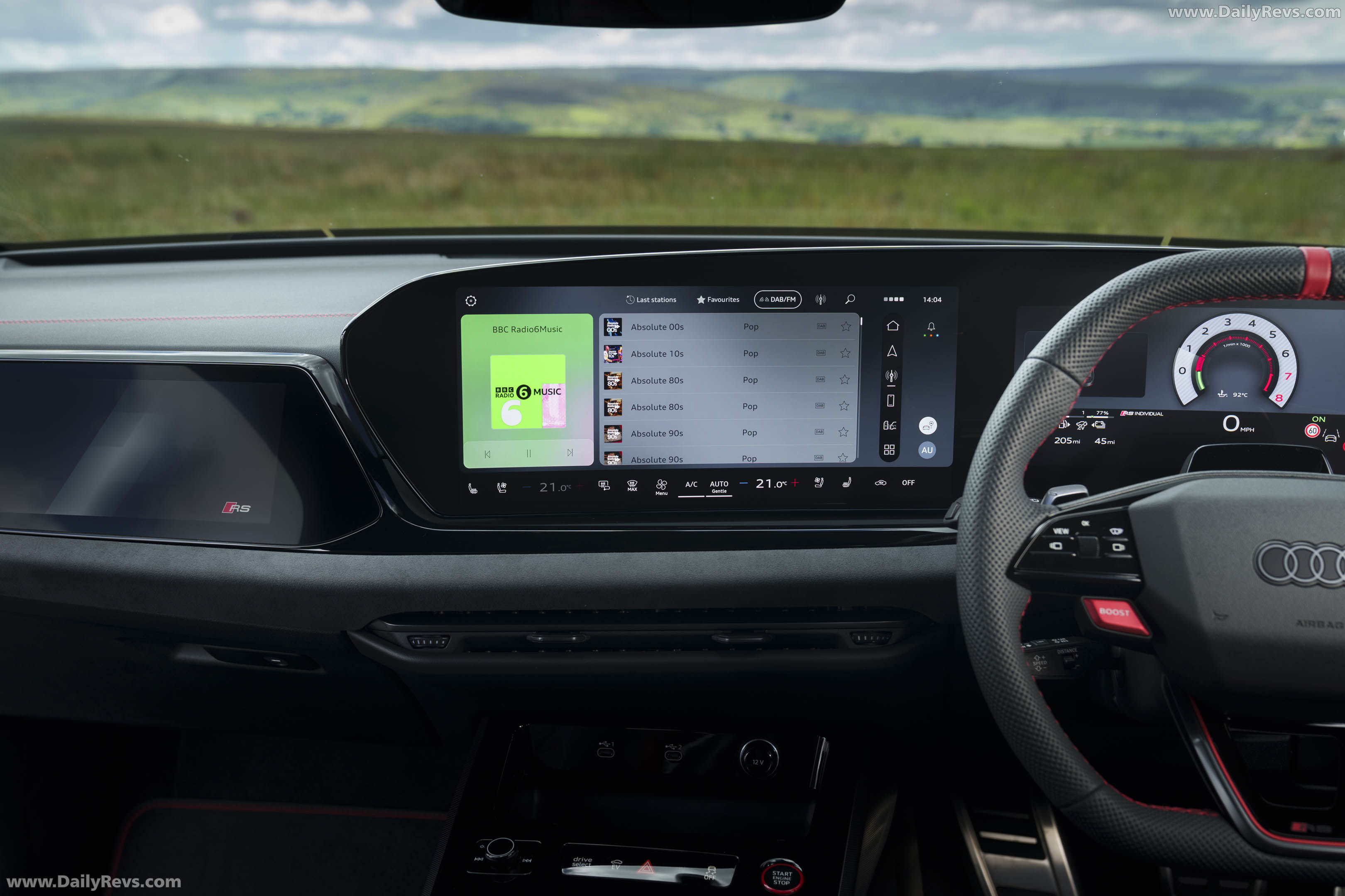 2027 Audi RS 5 Avant B10 UK Version Interior