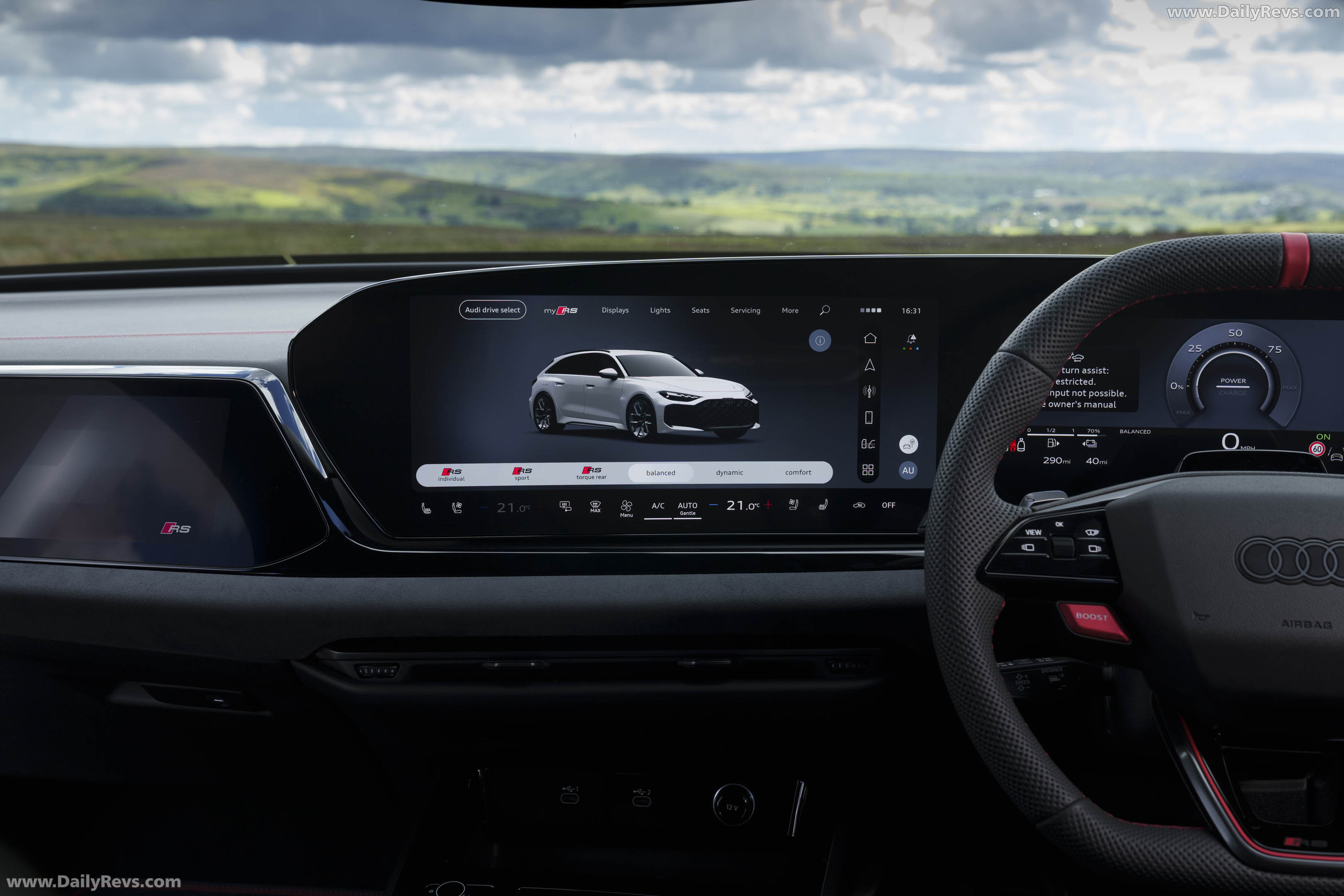 2027 Audi RS 5 Avant B10 UK Version Interior