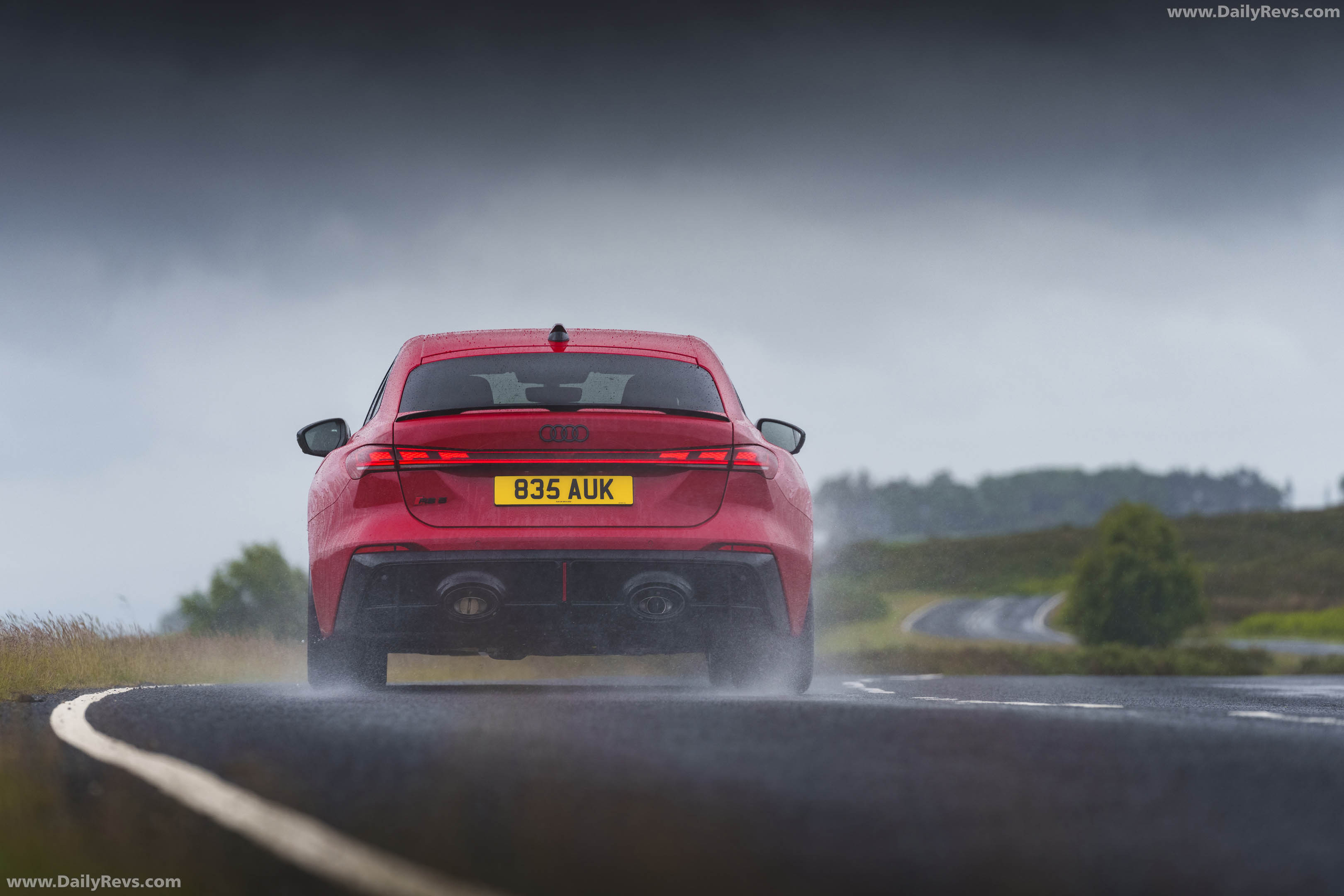 2027 Audi RS 5 Sedan B10 UK Version Rear View