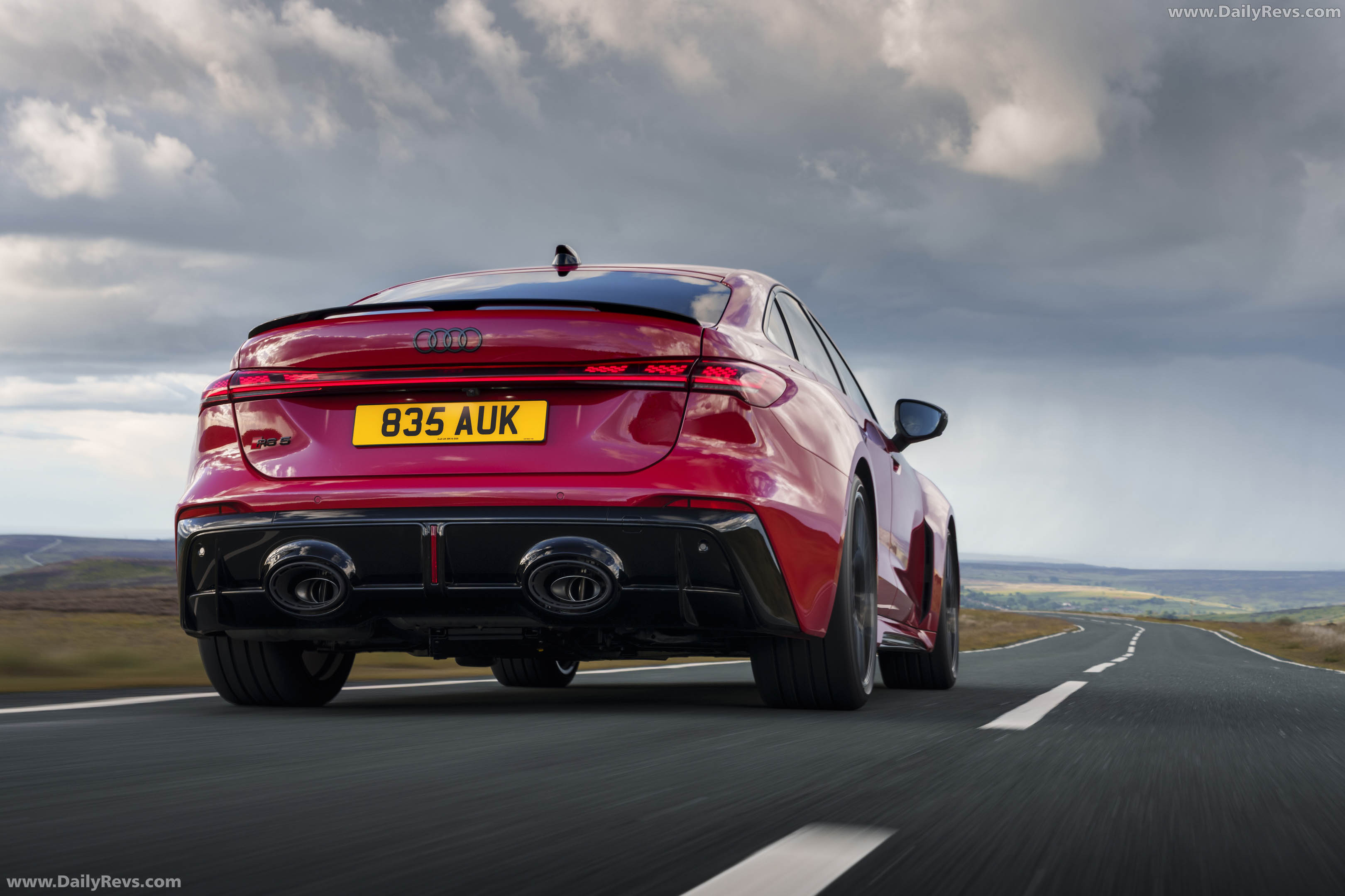 2027 Audi RS 5 Sedan B10 UK Version Rear View
