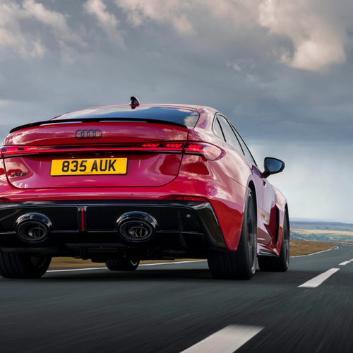 2027 Audi RS 5 Sedan B10 UK Version Rear View