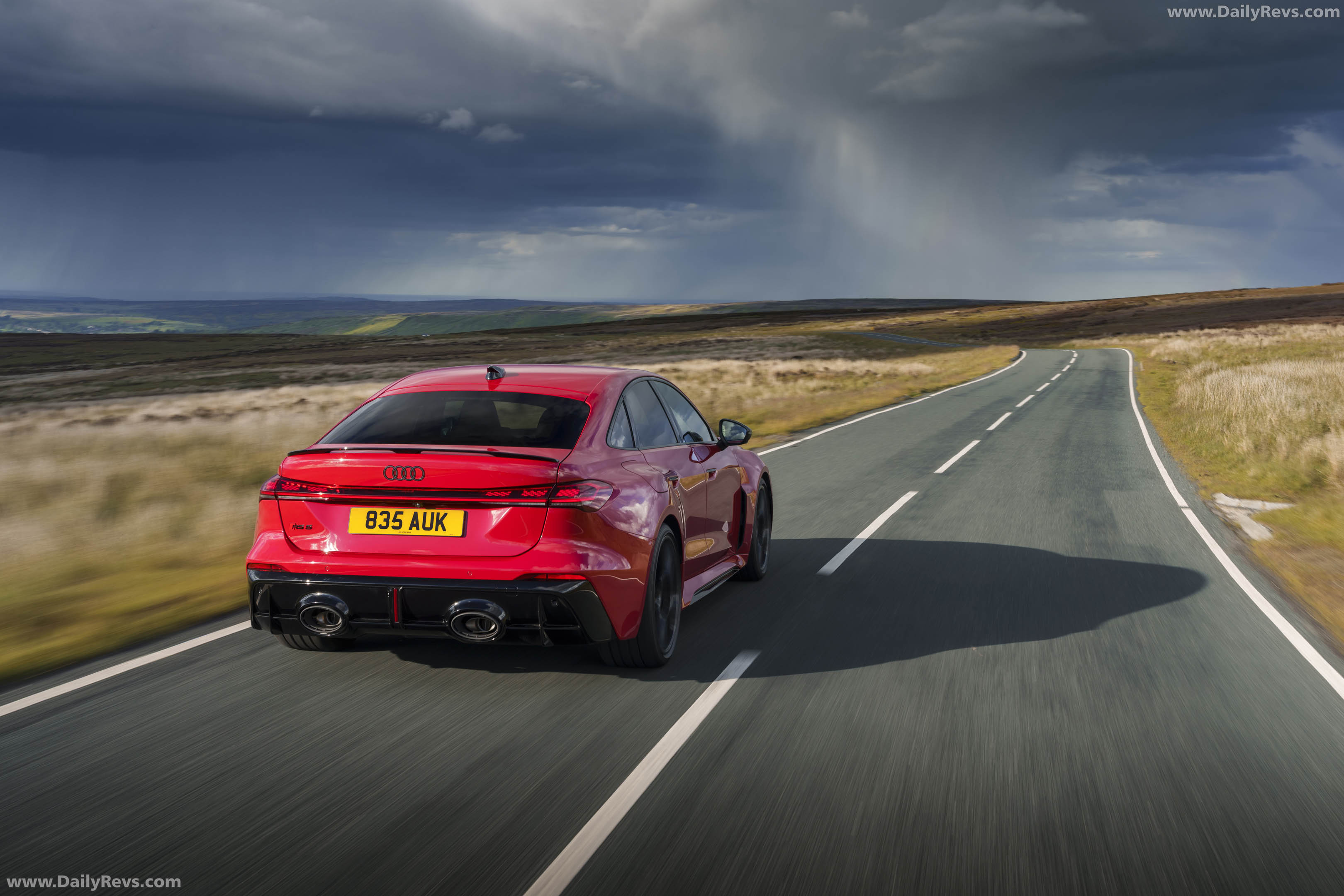 2027 Audi RS 5 Sedan B10 UK Version Rear View